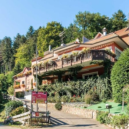 Hotel Restaurant Au Floridor Thann Bagian luar foto