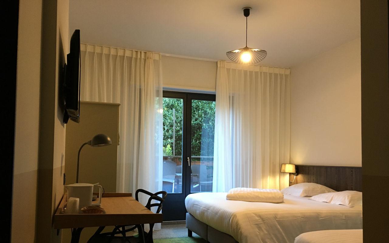 Hotel Restaurant Au Floridor Thann Bagian luar foto
