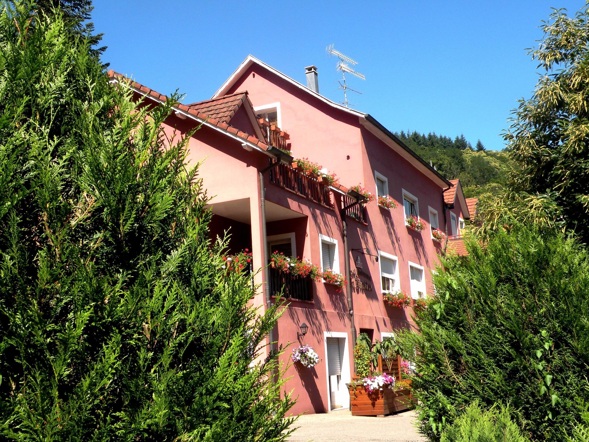 Hotel Restaurant Au Floridor Thann Bagian luar foto
