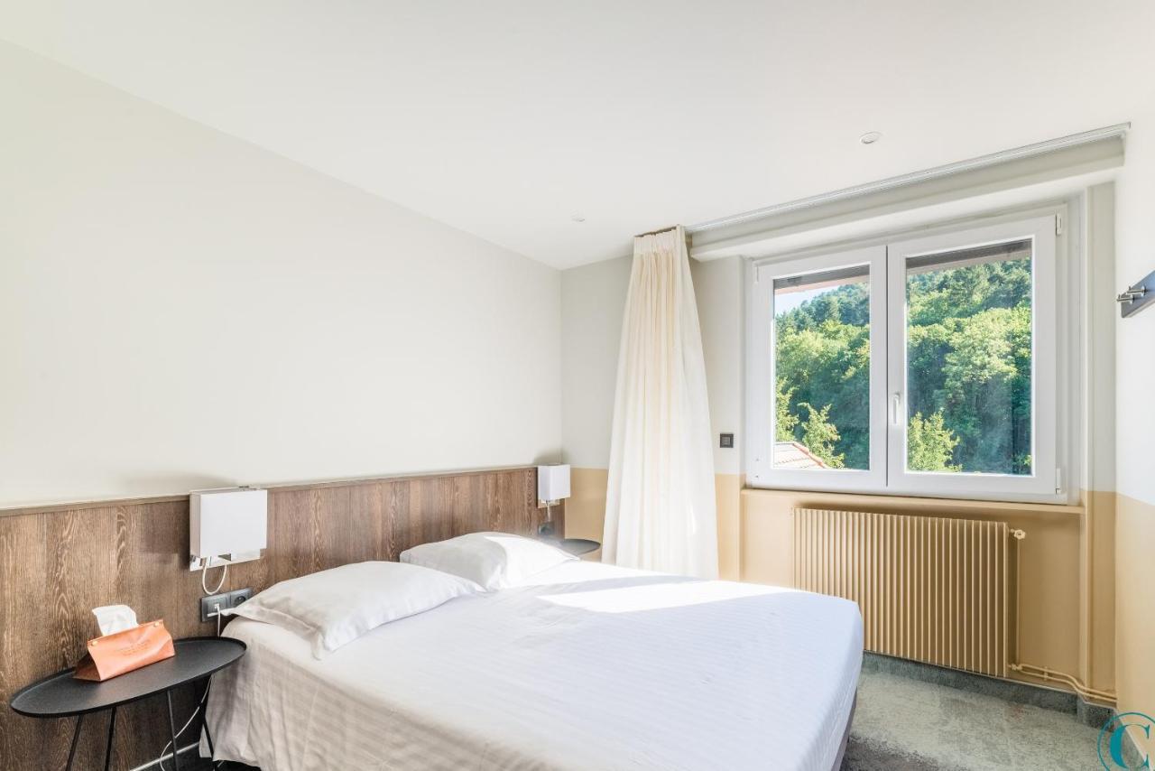Hotel Restaurant Au Floridor Thann Bagian luar foto