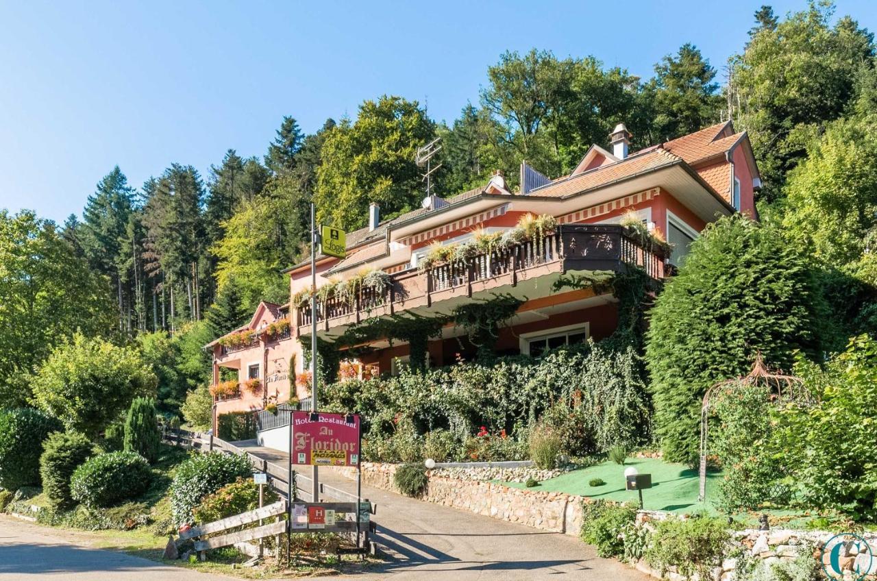Hotel Restaurant Au Floridor Thann Bagian luar foto