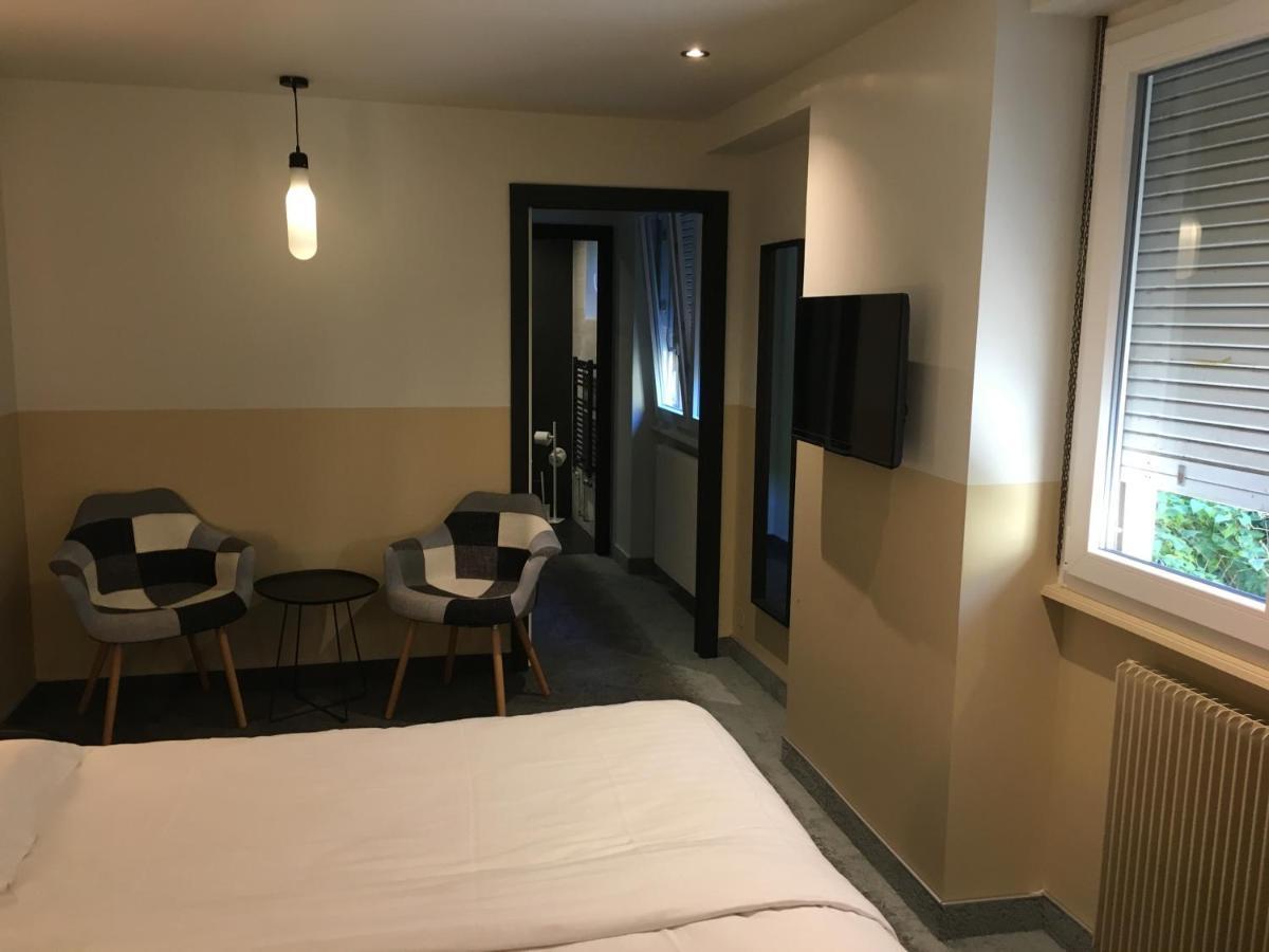 Hotel Restaurant Au Floridor Thann Bagian luar foto