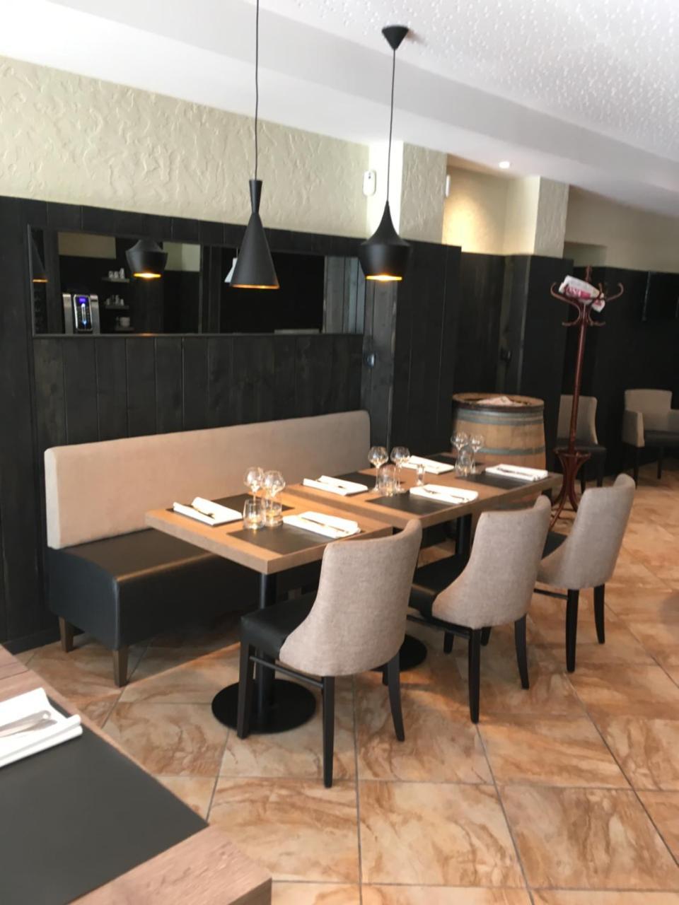 Hotel Restaurant Au Floridor Thann Bagian luar foto
