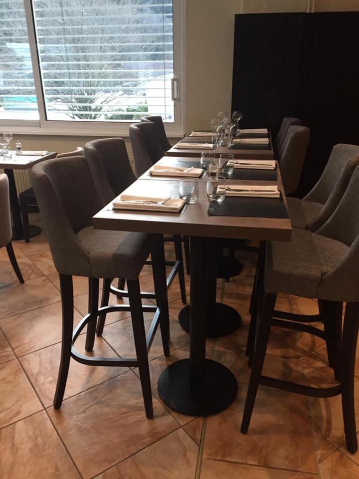 Hotel Restaurant Au Floridor Thann Bagian luar foto